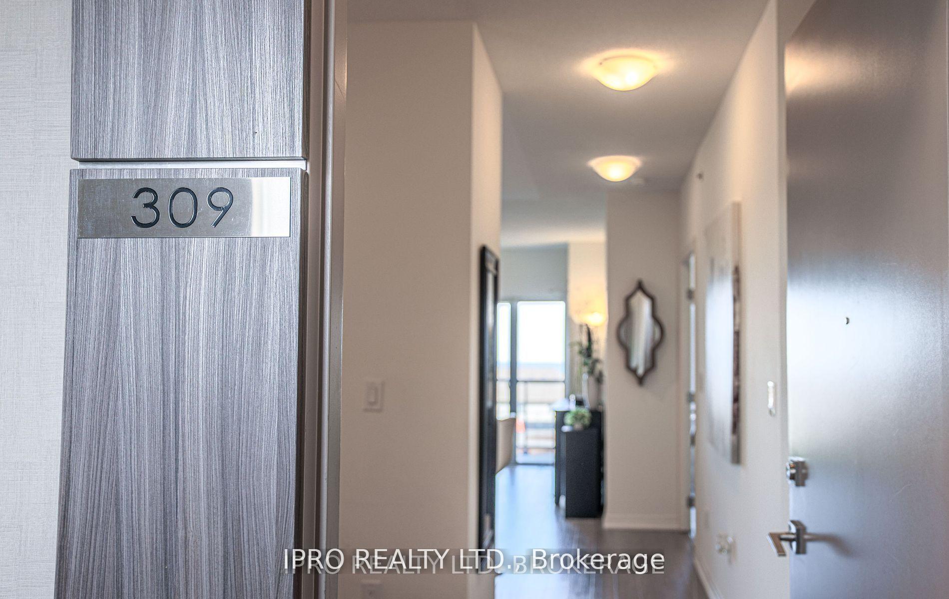 Front of Unit 309, 560 North Service Road