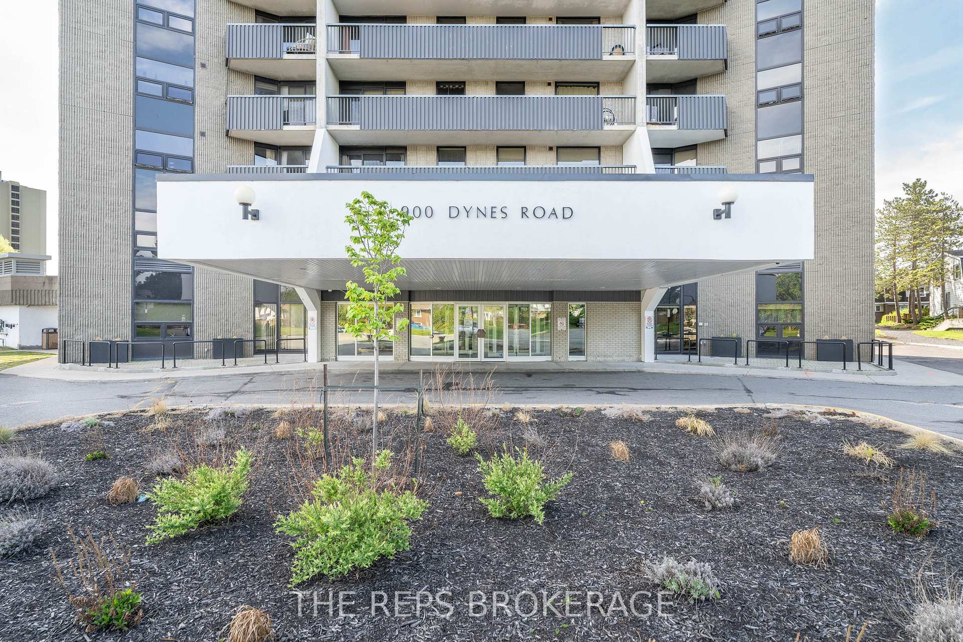 Front of Unit 2001, 900 Dynes Road