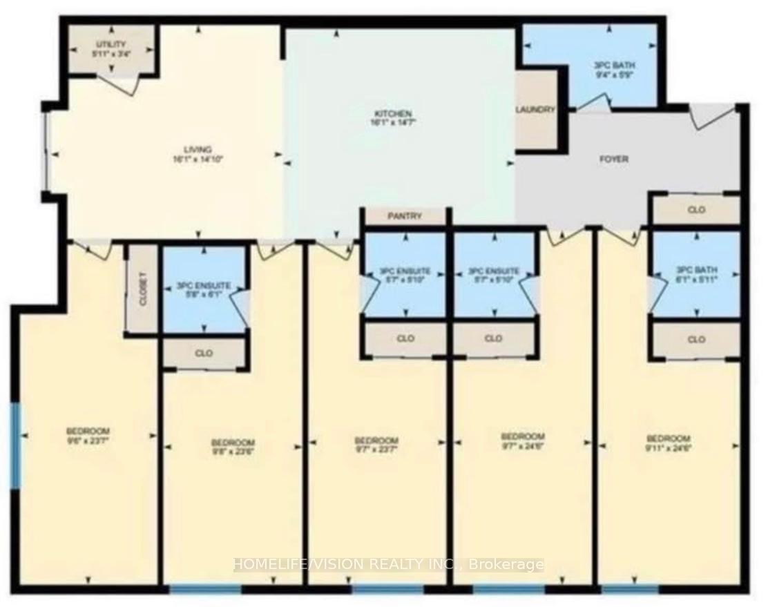 Photo 15 of Unit 1006, 8 Hickory Street W, Waterloo, Beechwood/University — HOMEH