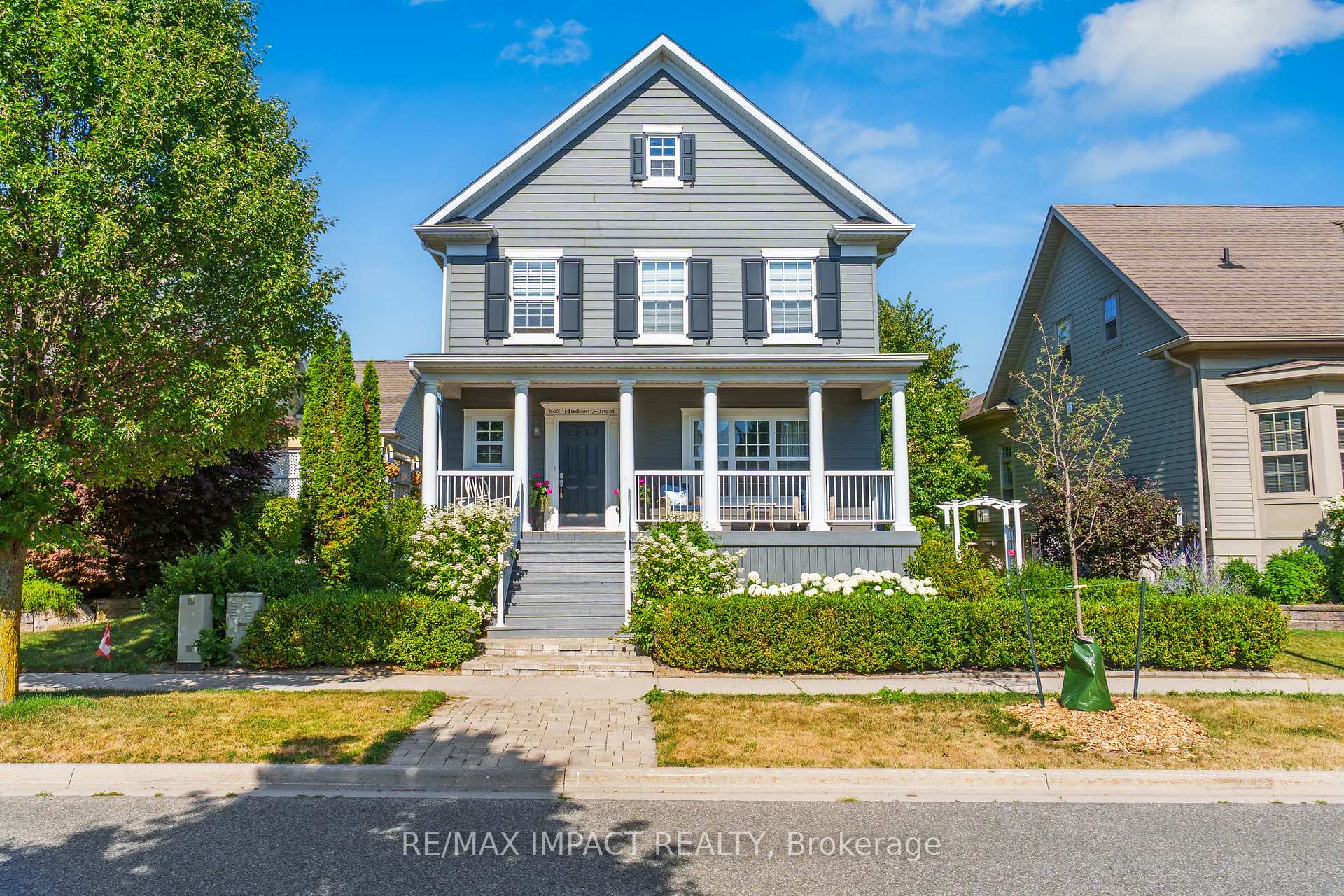 Front of 808 Hudson Street