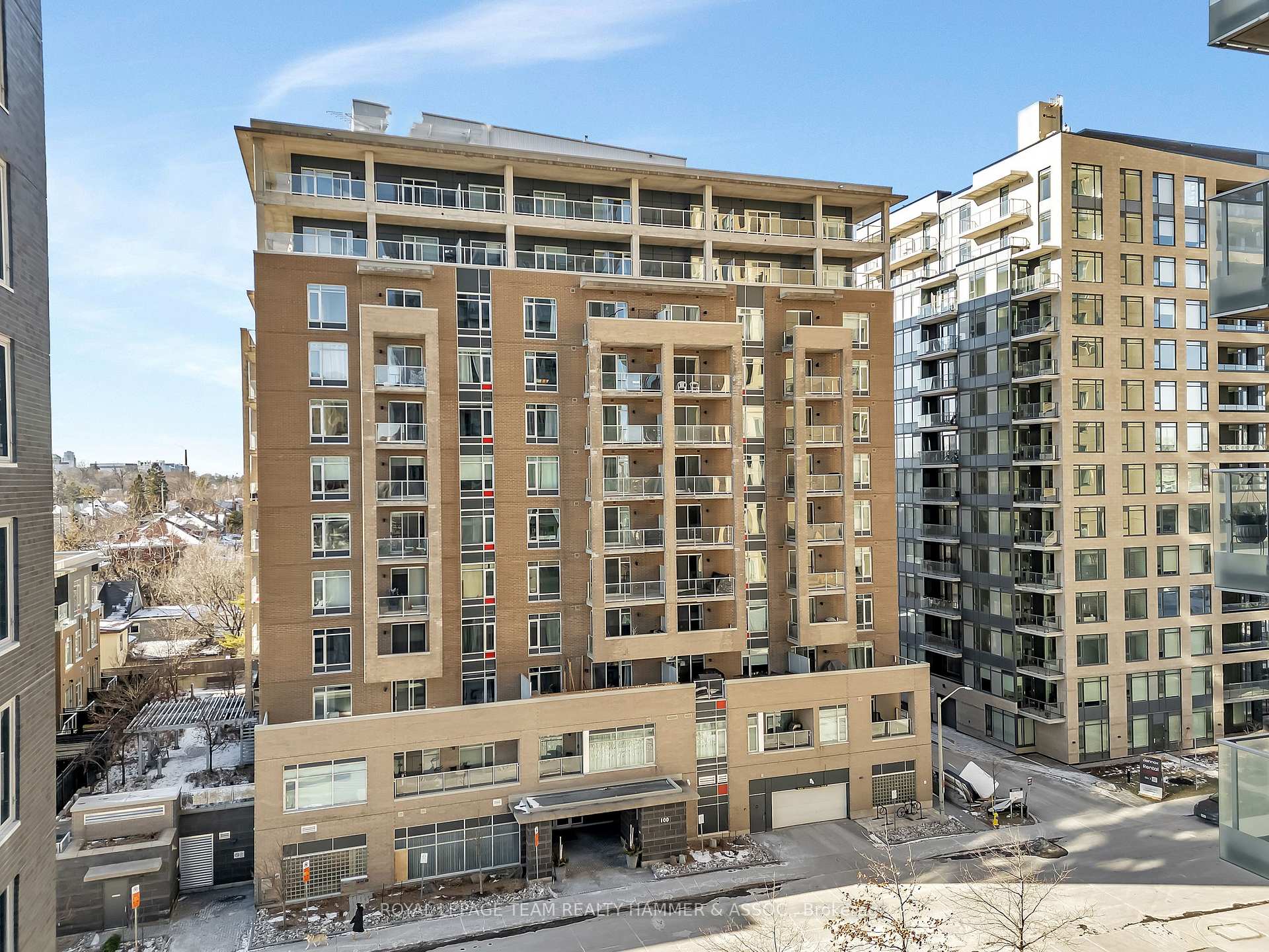 Front of Unit 408, 100 Champagne Avenue S