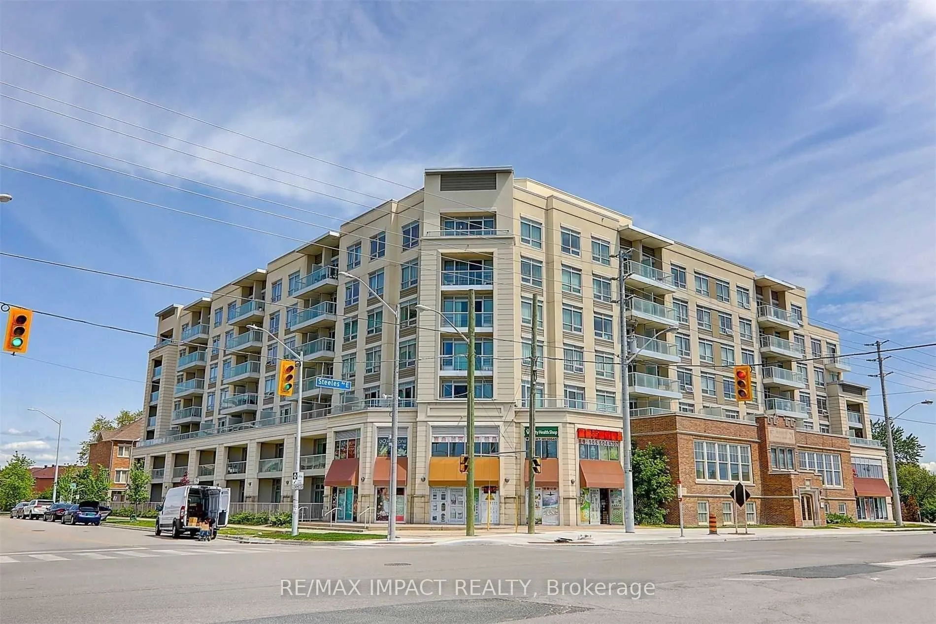 Front of Unit 716, 4600 Steeles Ave East E