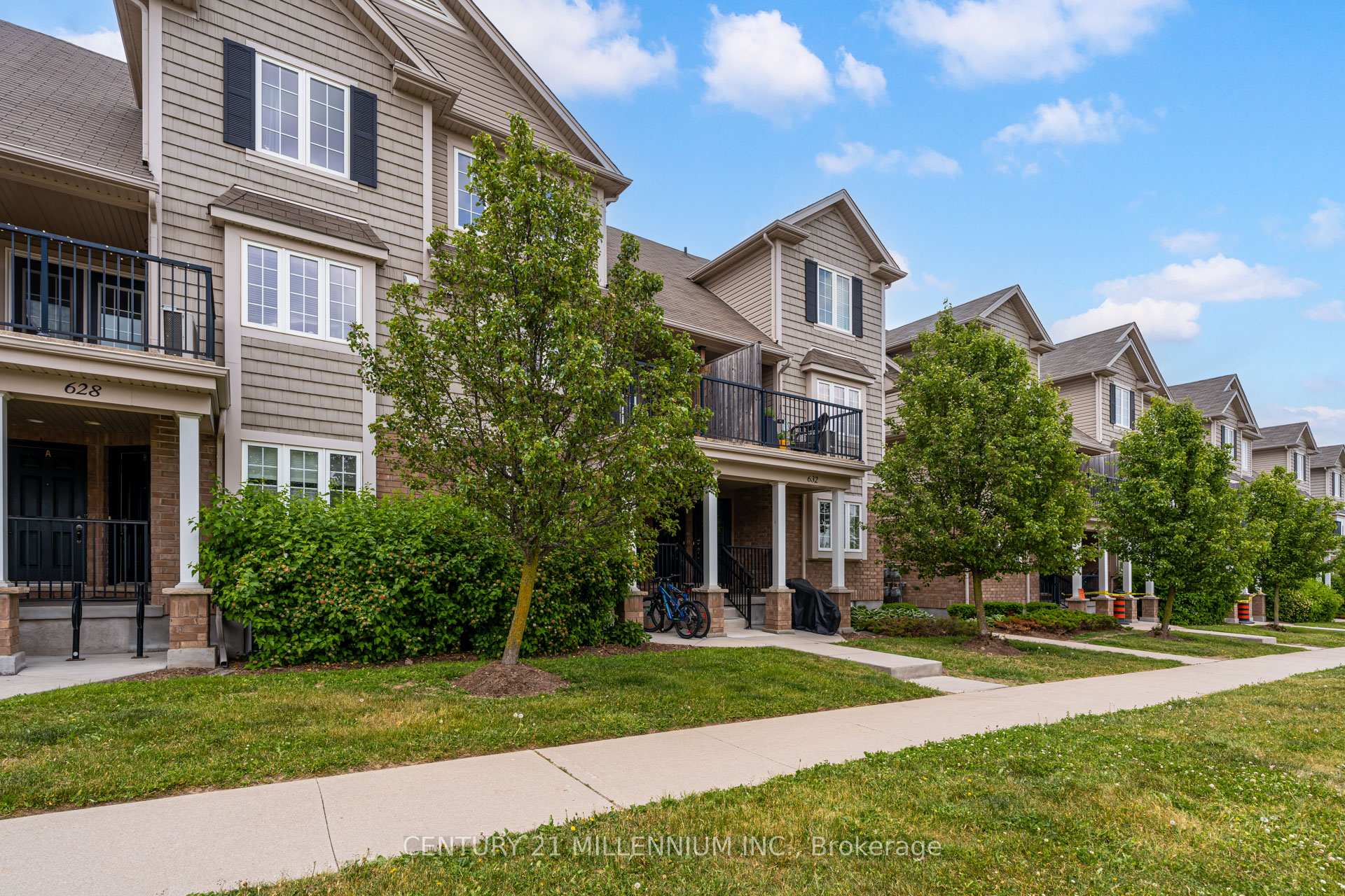 Front of Unit A, 630 Woodlawn Road