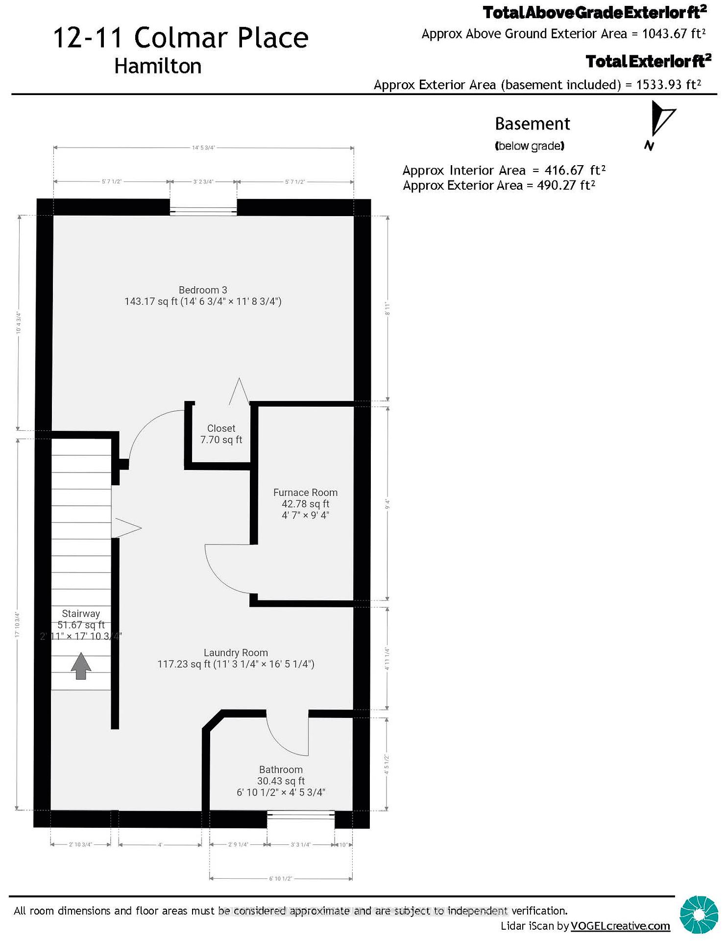 Photo 34 of Unit 12, 11 Colmar Place, Hamilton, Dundas — HOMEH