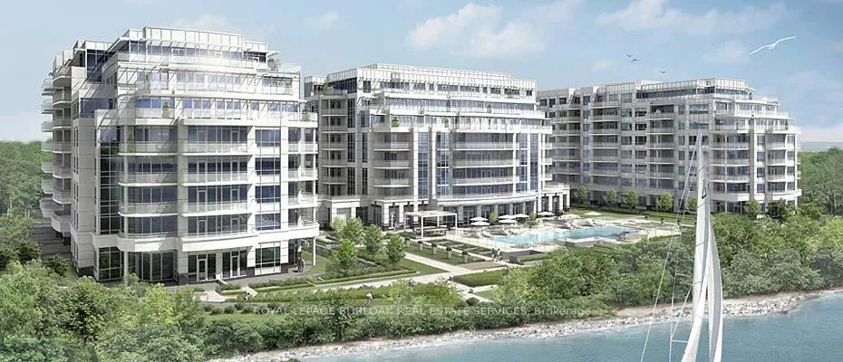 Front of Unit 503, 3500 Lakeshore Road W