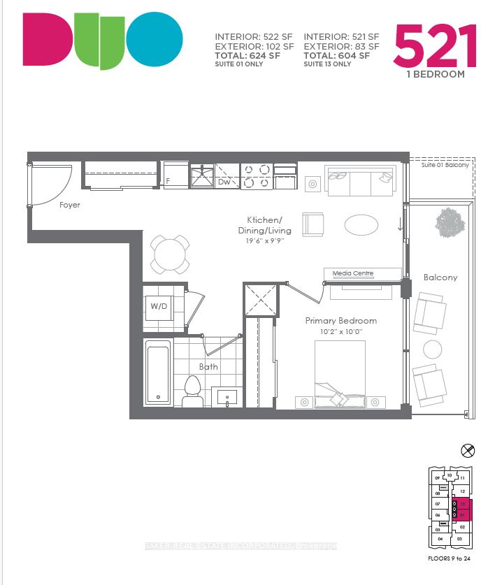 Front of Unit 1801, 260 Malta Avenue