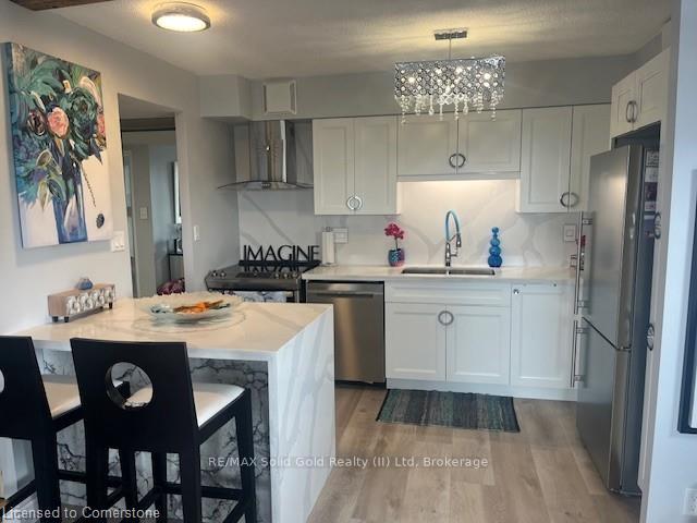 Photo 9 of Unit 606, 260 Sheldon Avenue N, Kitchener — HOMEH