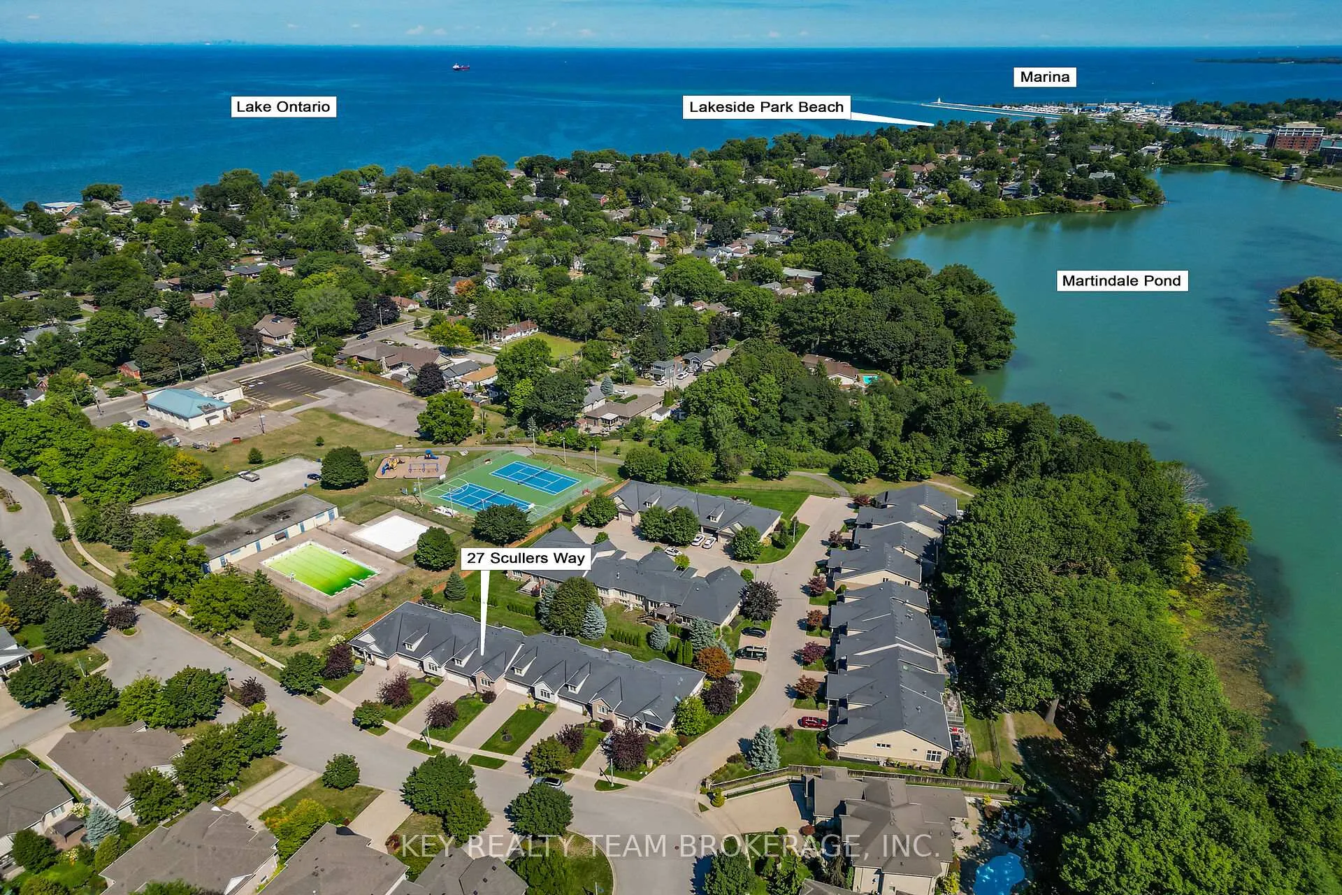 Photo 2 of Unit 3, 27 Scullers Way, St. Catharines, Martindale Pond — HOMEH
