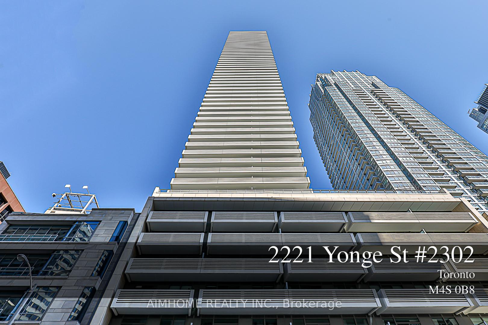 Photo 1 of Unit 2302, 2221 Yonge Street, Toronto, Mount Pleasant West — HOMEH