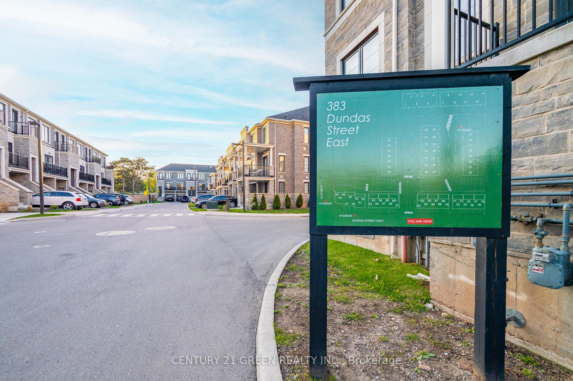Front of Unit 51, 383 Dundas Street E