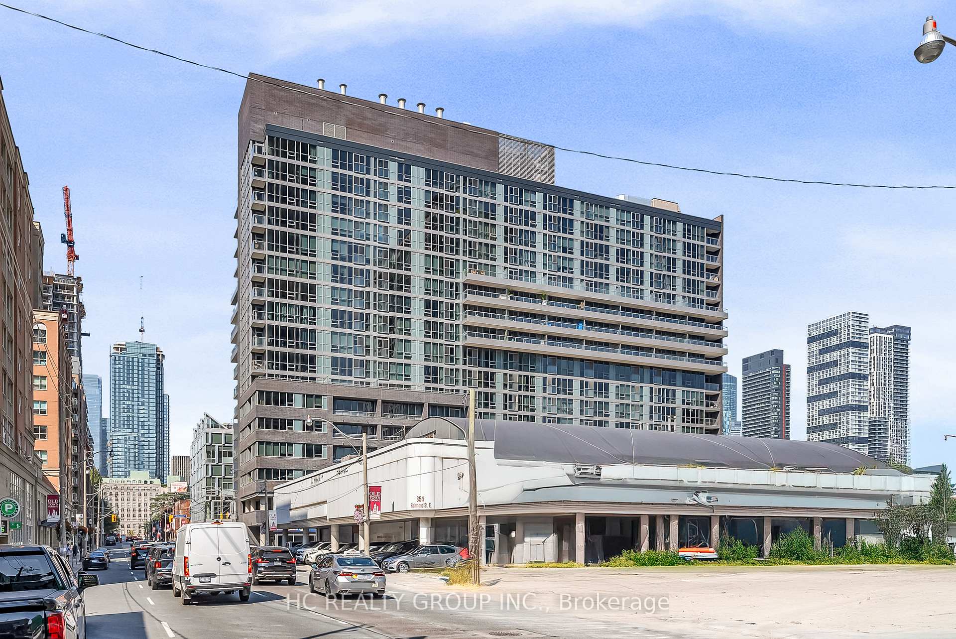 Front of Unit 322, 320 Richmond Street E