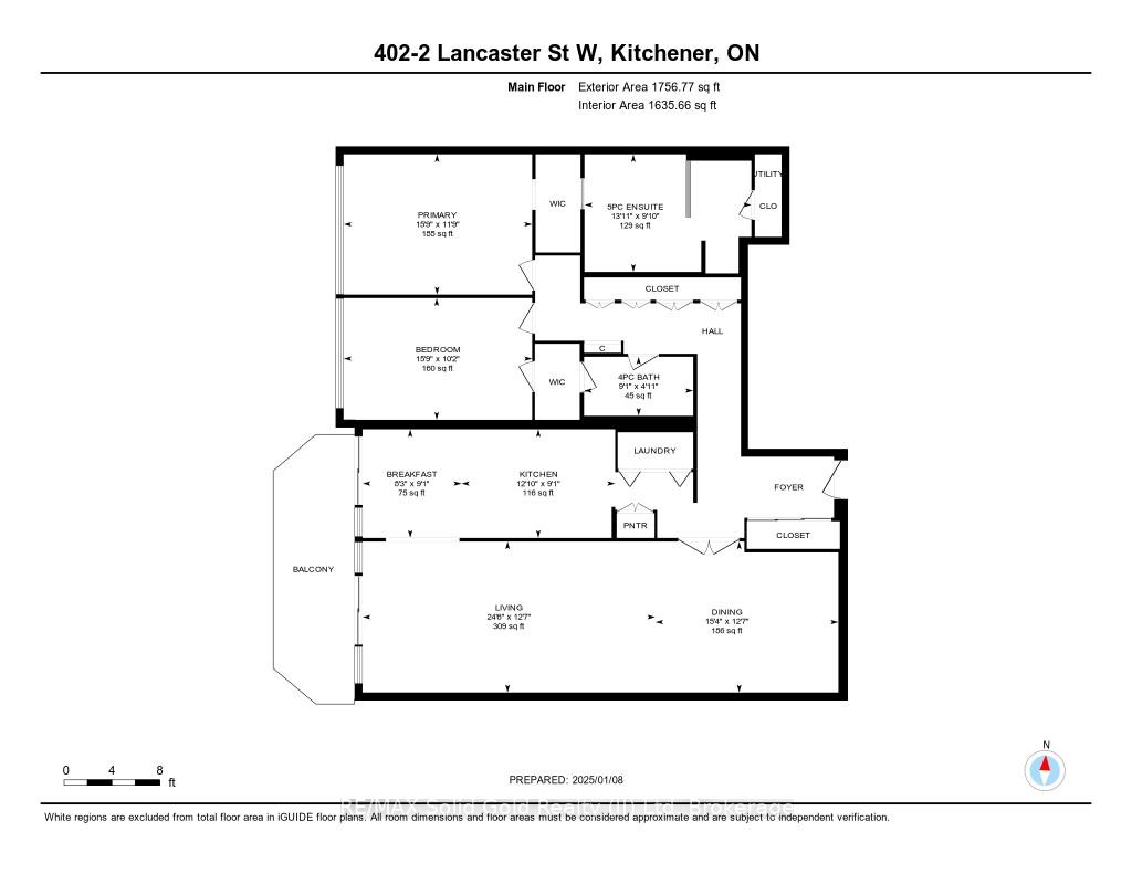 Photo 41 of Unit 402, 2 Lancaster Street E, Kitchener — HOMEH