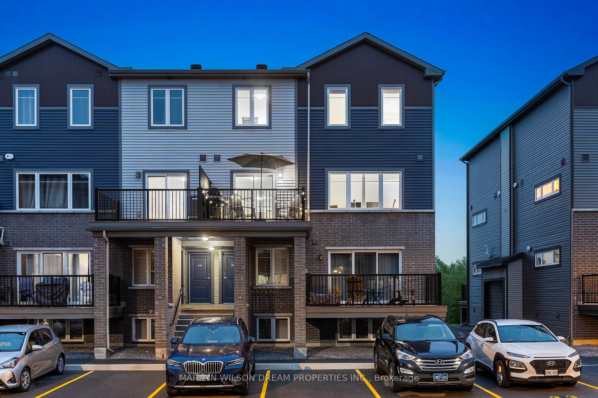 Front of Unit D, 315 Eldorado Private