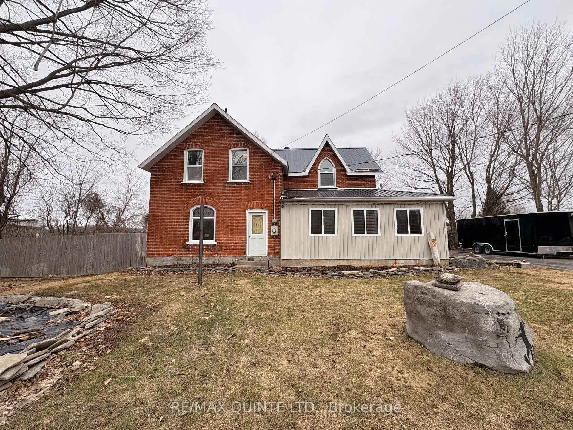Front of 1330 Rapids Road