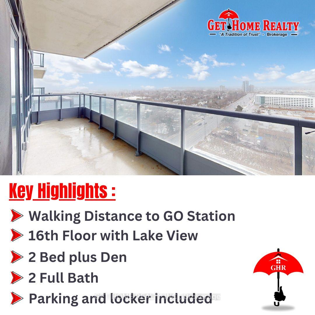 Front of Unit 1601, 1480 Bayly Street