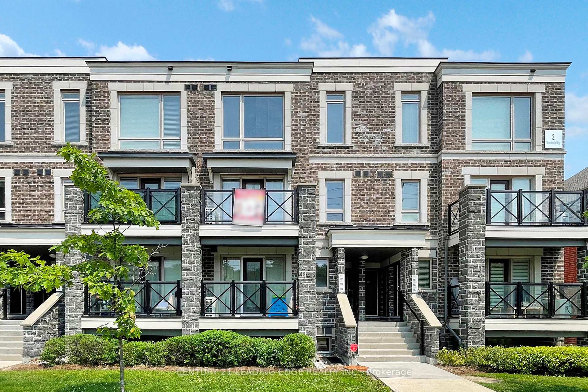 Front of Unit 107, 2 Dunsheath Way