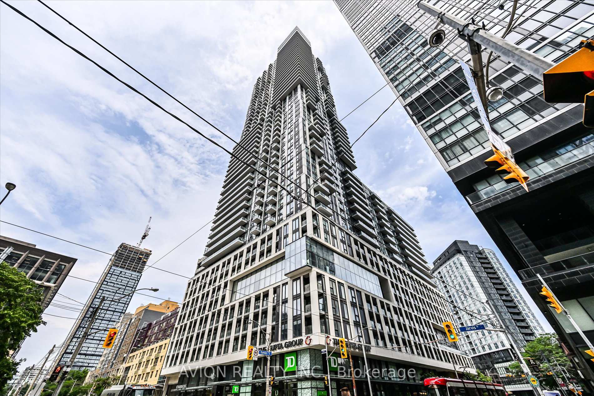 Front of Unit 1120, 251 Jarvis Street