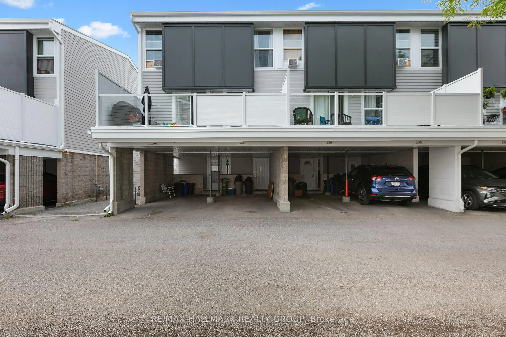 Front of Unit 137, 3445 Uplands Drive