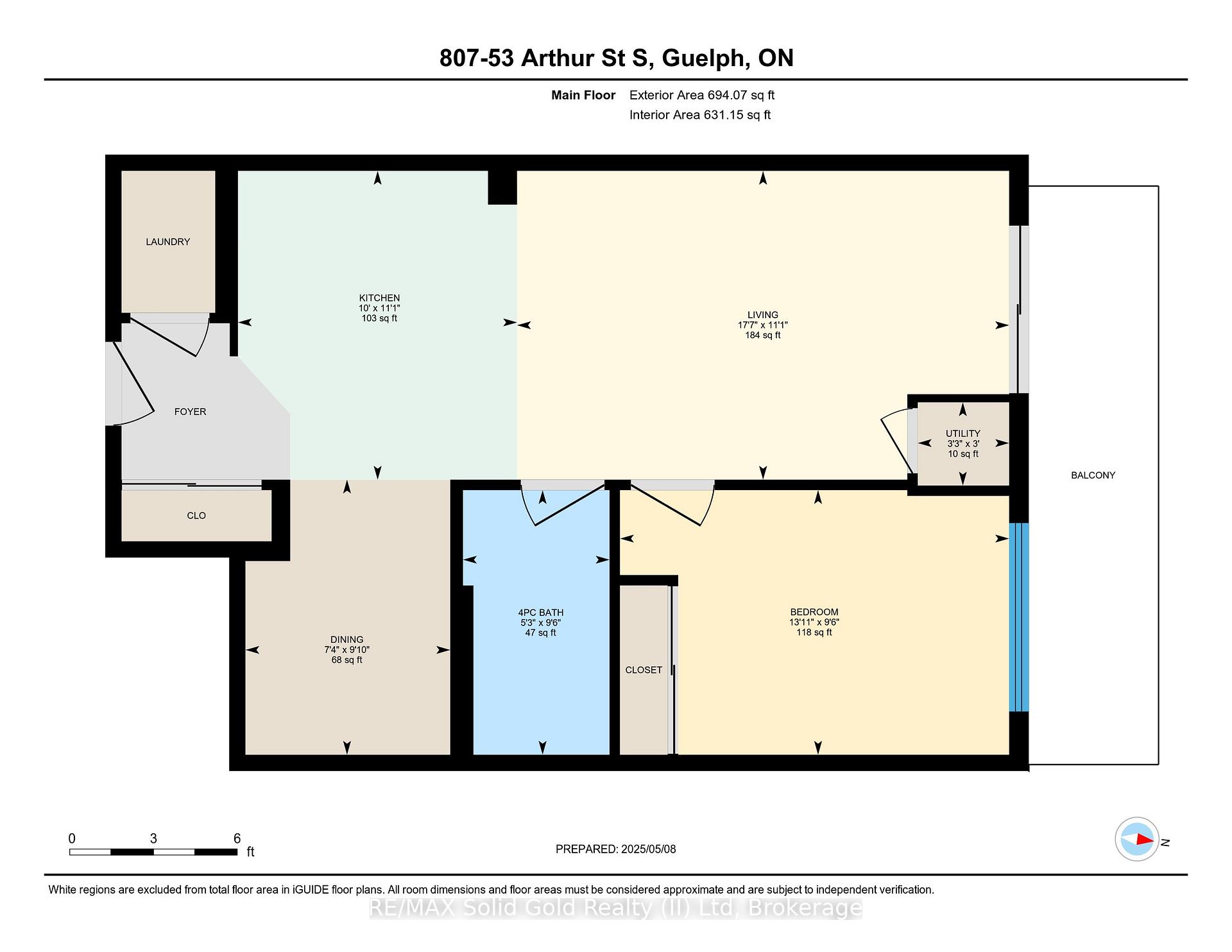 Photo 17 of Unit 807, 53 Arthur Street, Guelph, St. Patrick's Ward — HOMEH