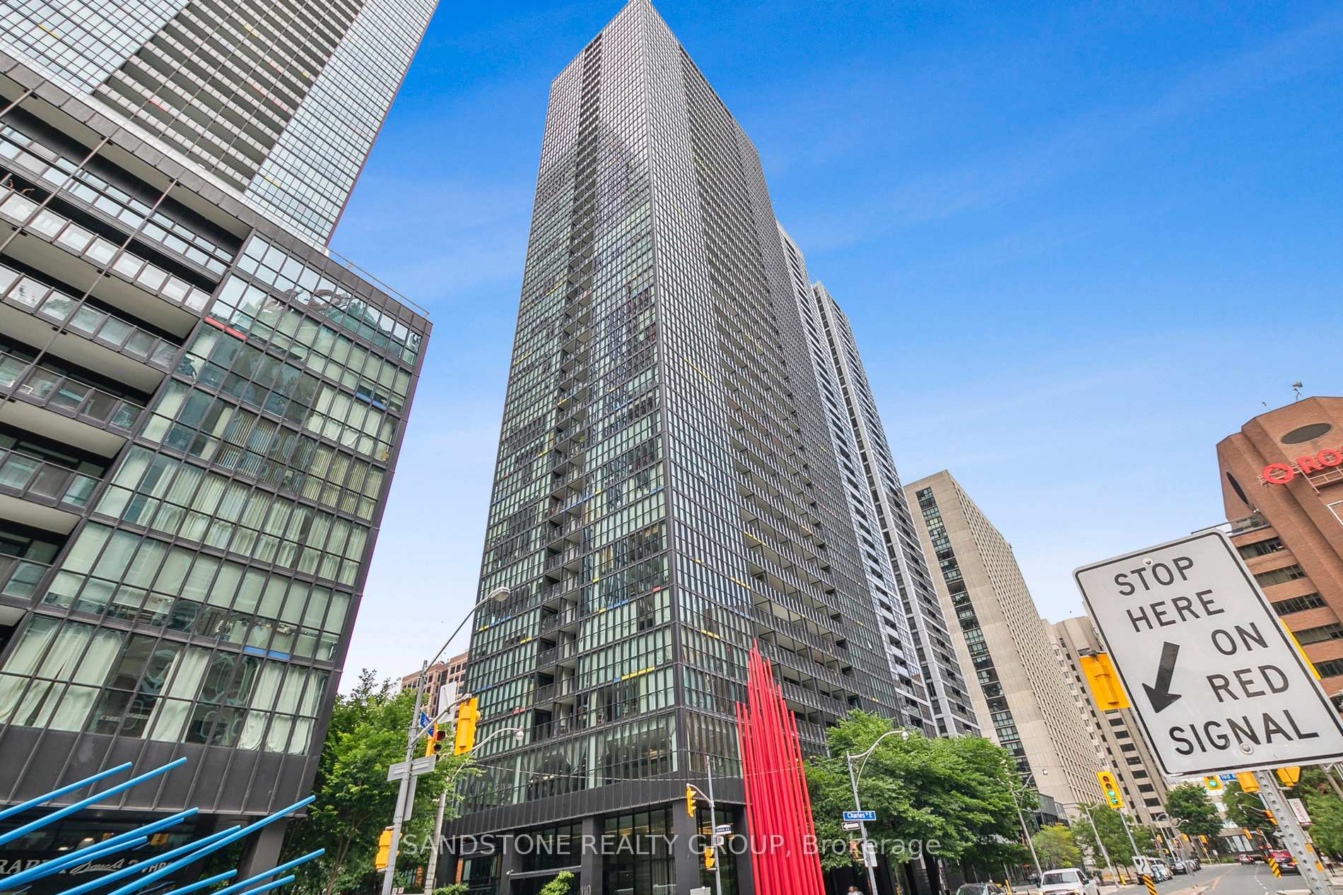 Front of Unit 2604, 110 Charles Street E