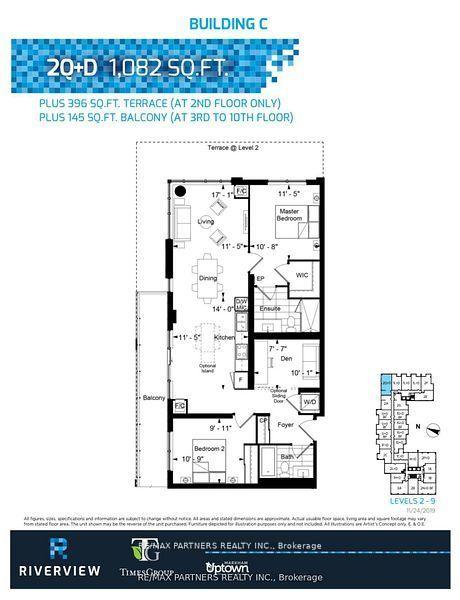 Photo 6 of Unit 218, 38 Water Walk Drive, Markham, Unionville — HOMEH