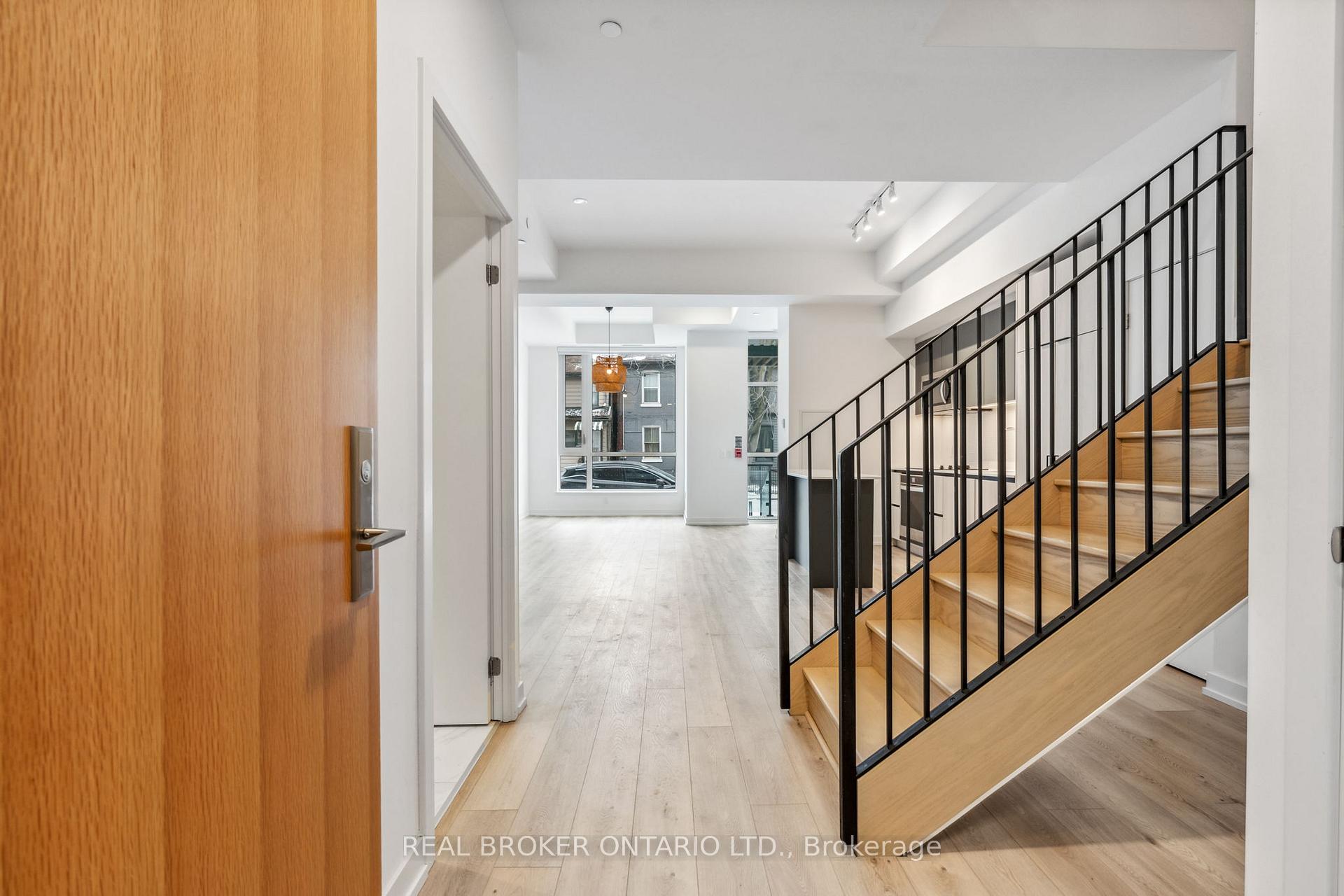 Front of Unit TH131, 150 Logan Avenue