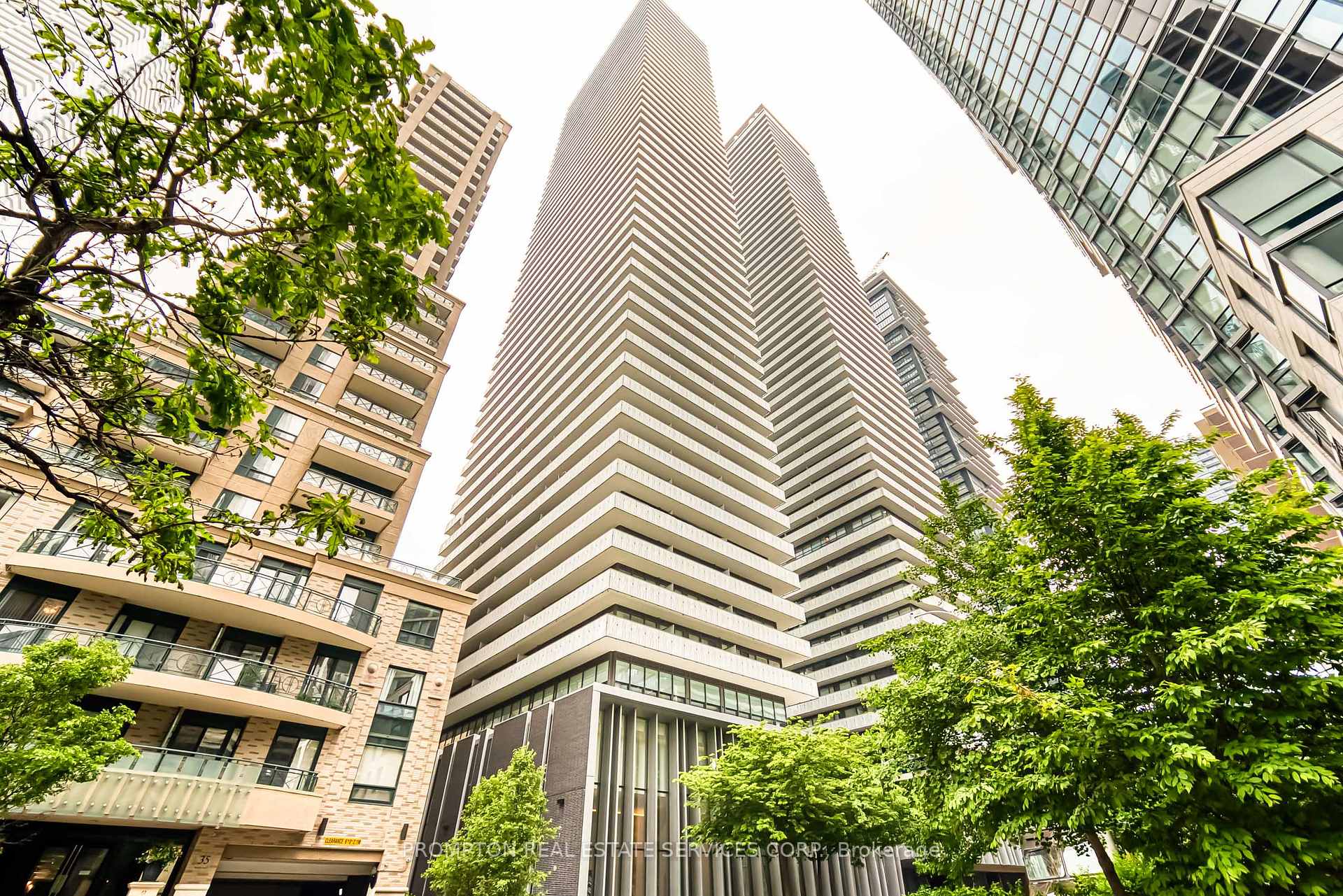 Front of Unit 2105, 42 Charles Street E