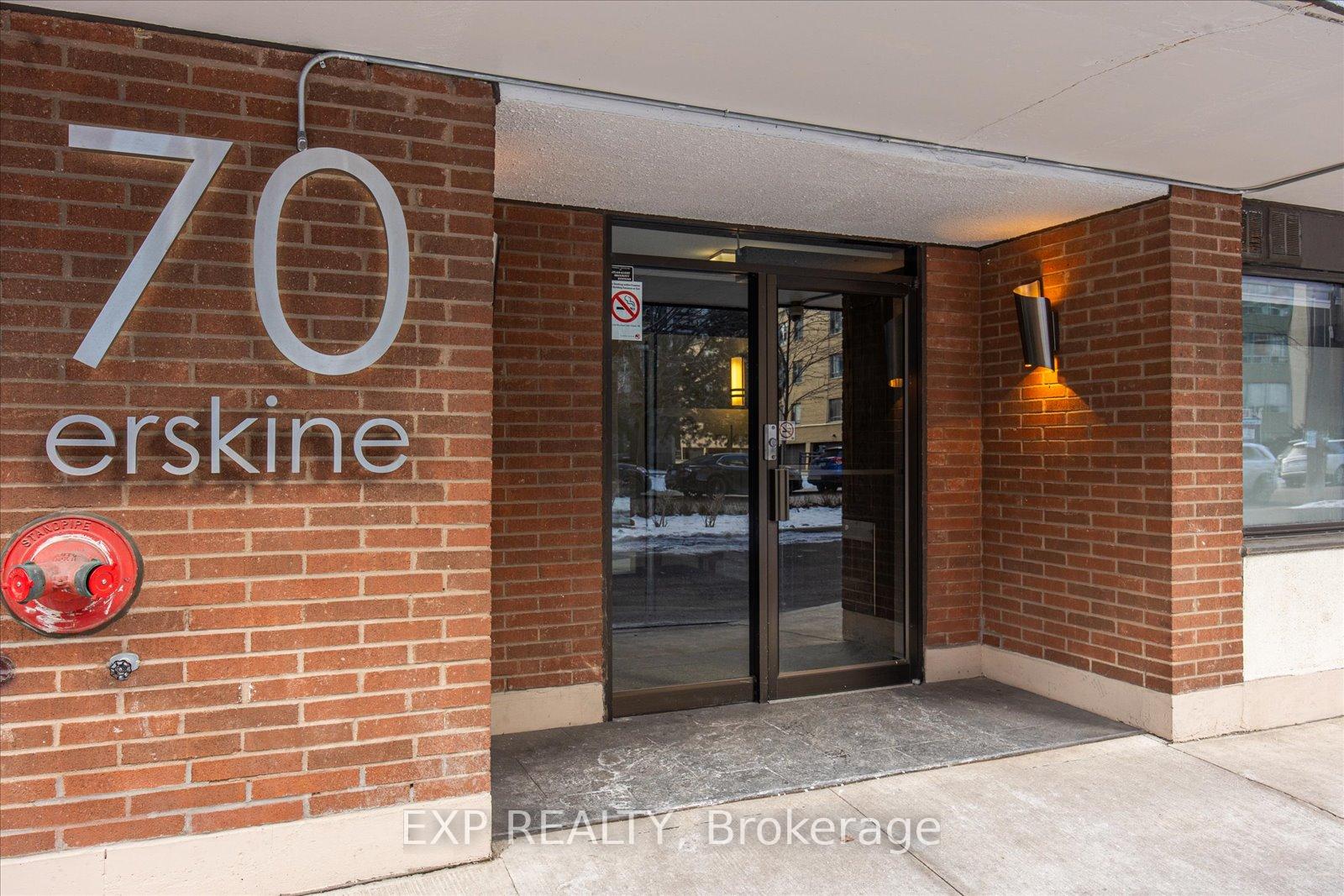 Front of Unit 505, 70 Erskine Avenue