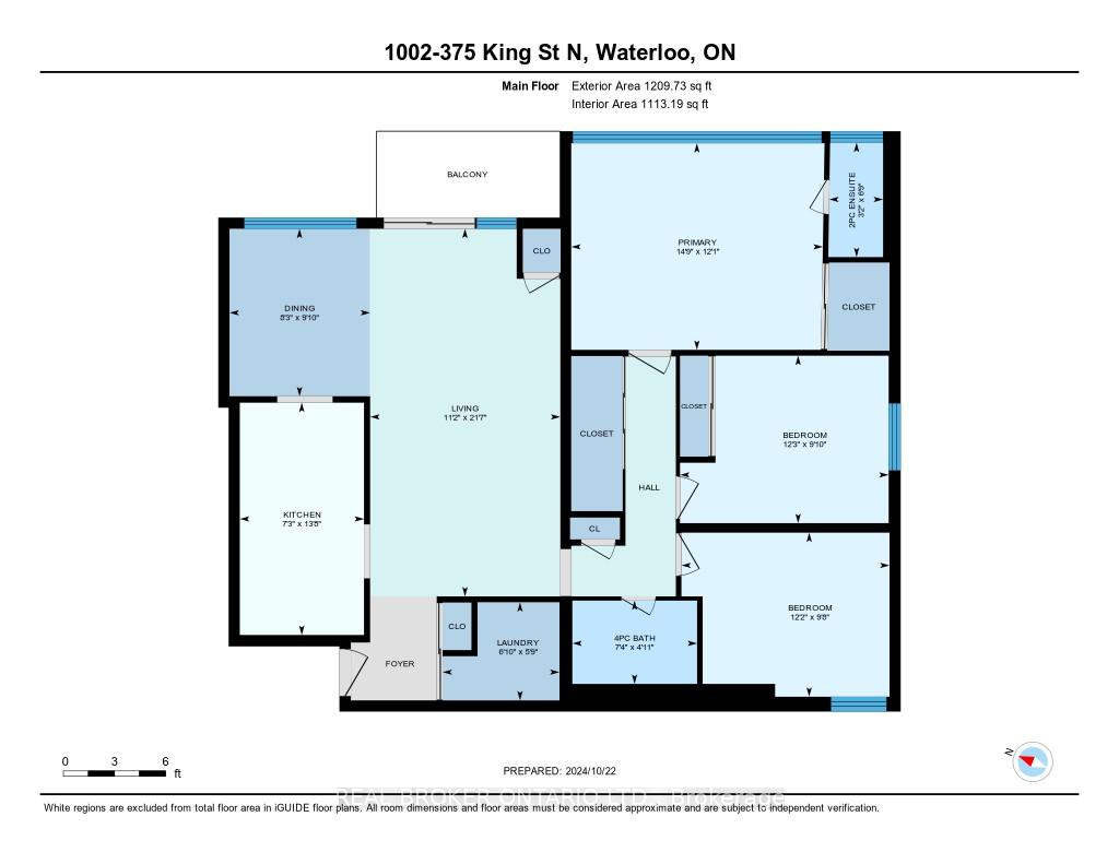 Photo 40 of Unit 1002, 375 King Street N, Waterloo, Lakeshore Village — HOMEH