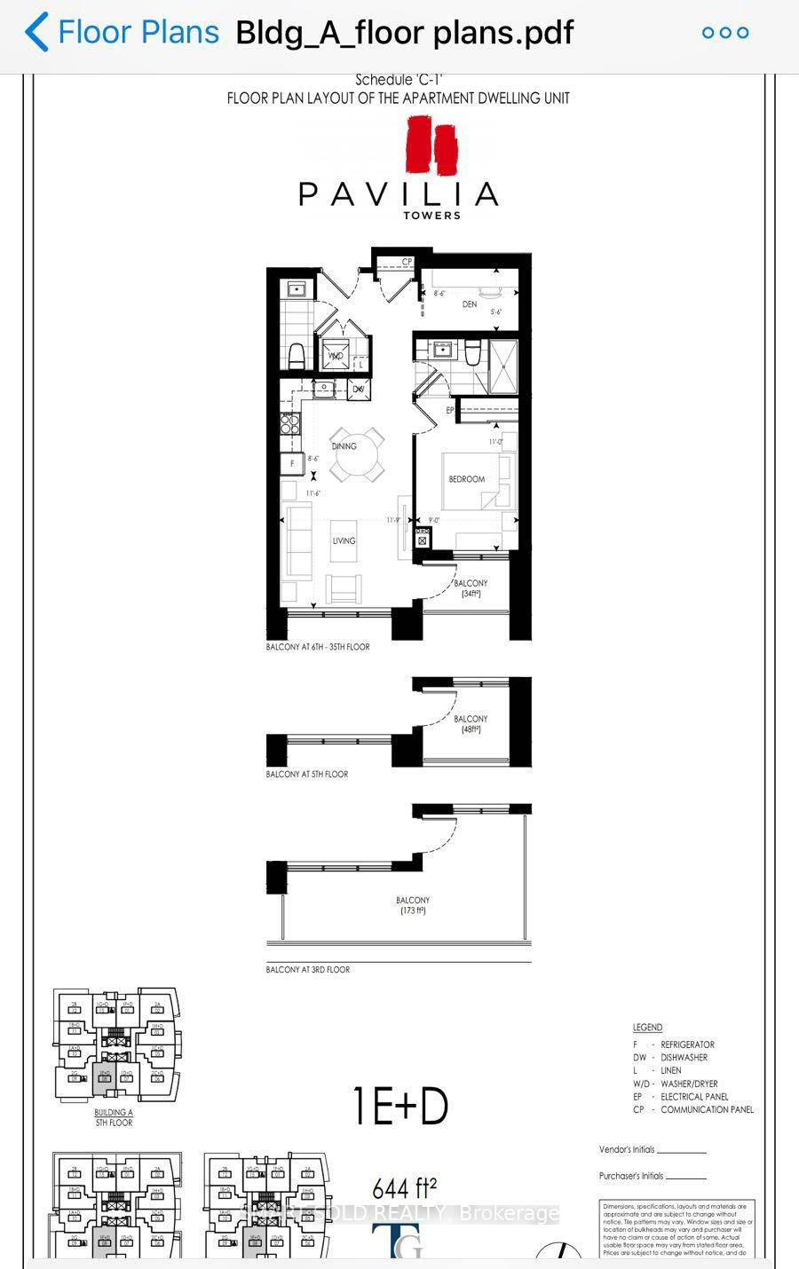 Front of Unit 2601, 12 Gandhi Lane