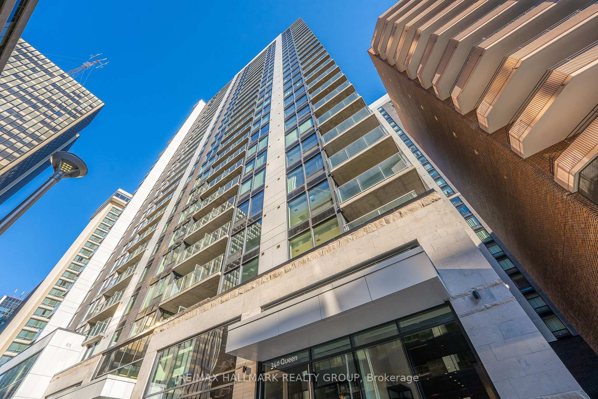 Front of Unit 1903, 340 Queen Street