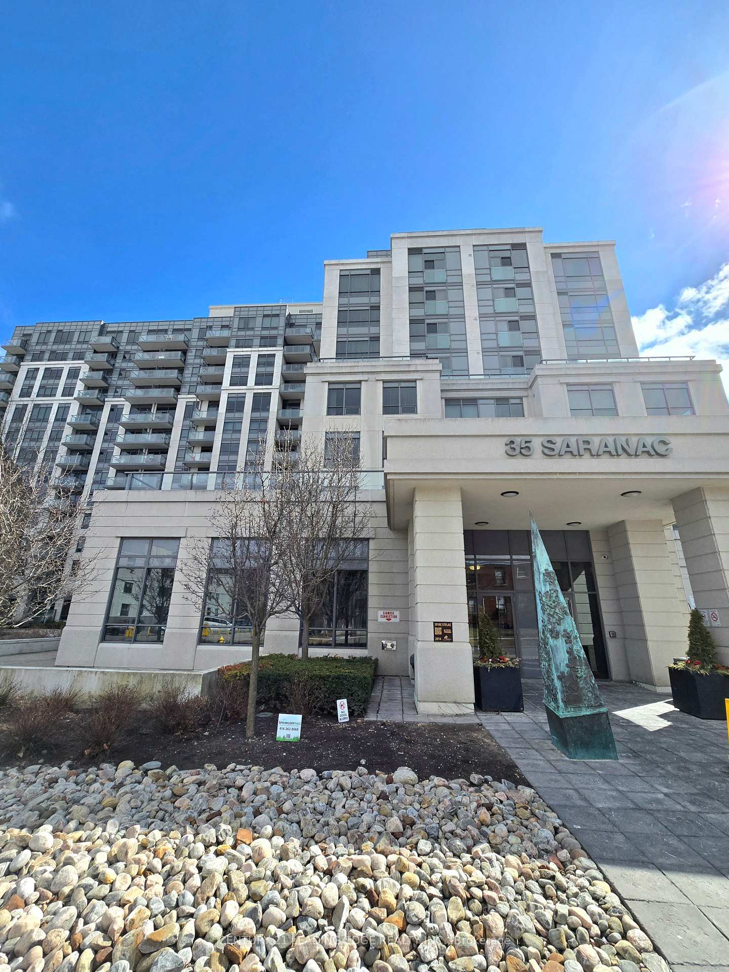 Front of Unit 317, 35 Saranac Boulevard