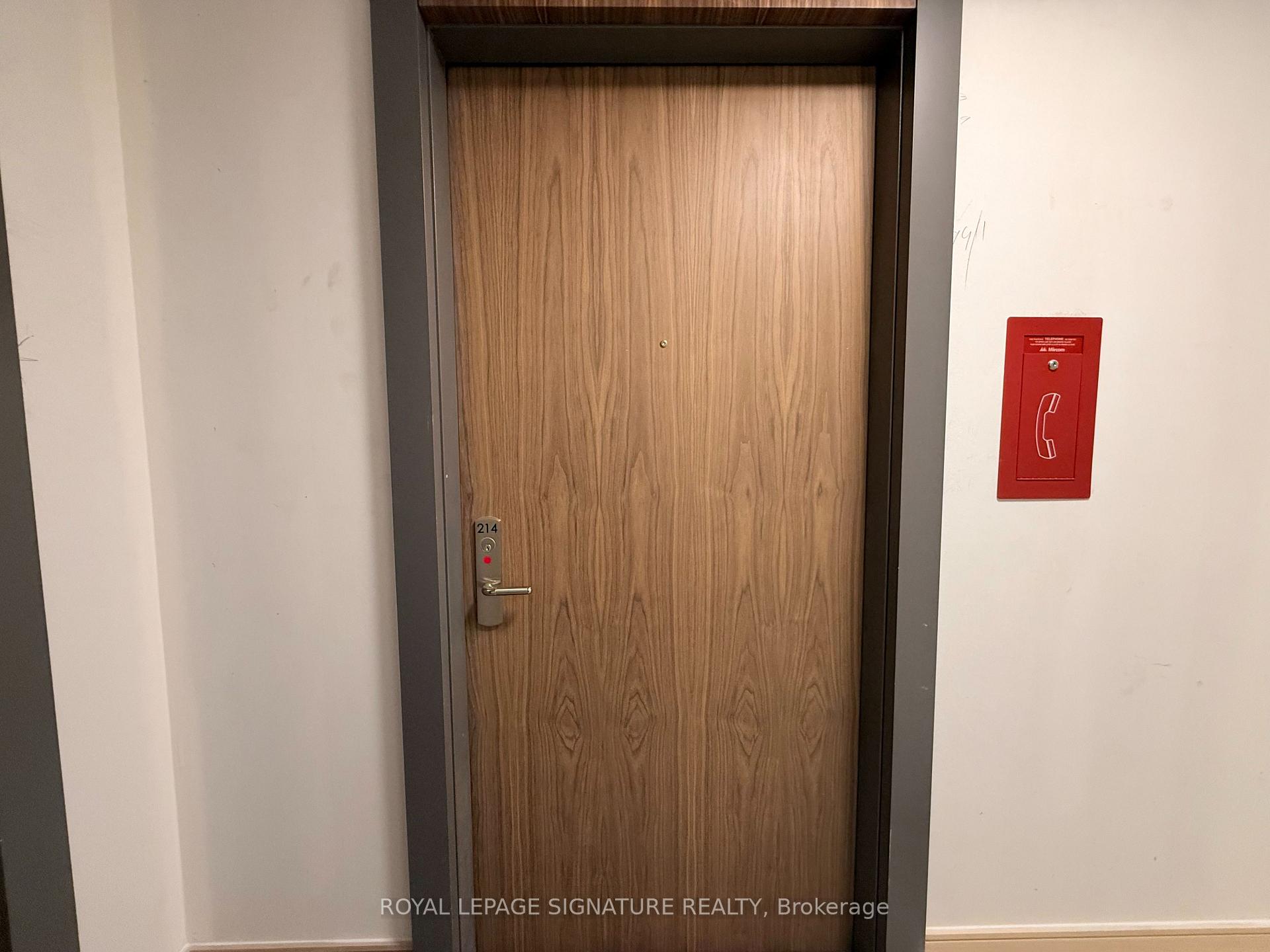 Front of Unit 214, 27 Korda Gate