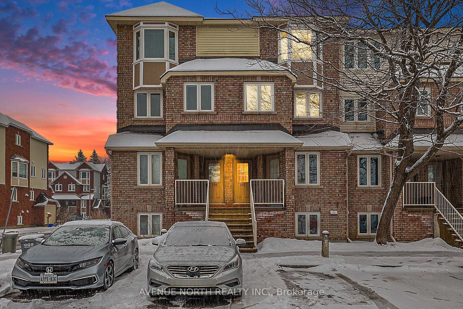 Front of 203 Briston Private Street