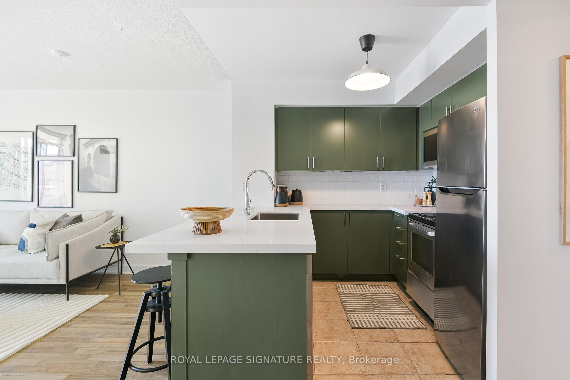 Front of Unit 1407, 50 Lynn Williams Street