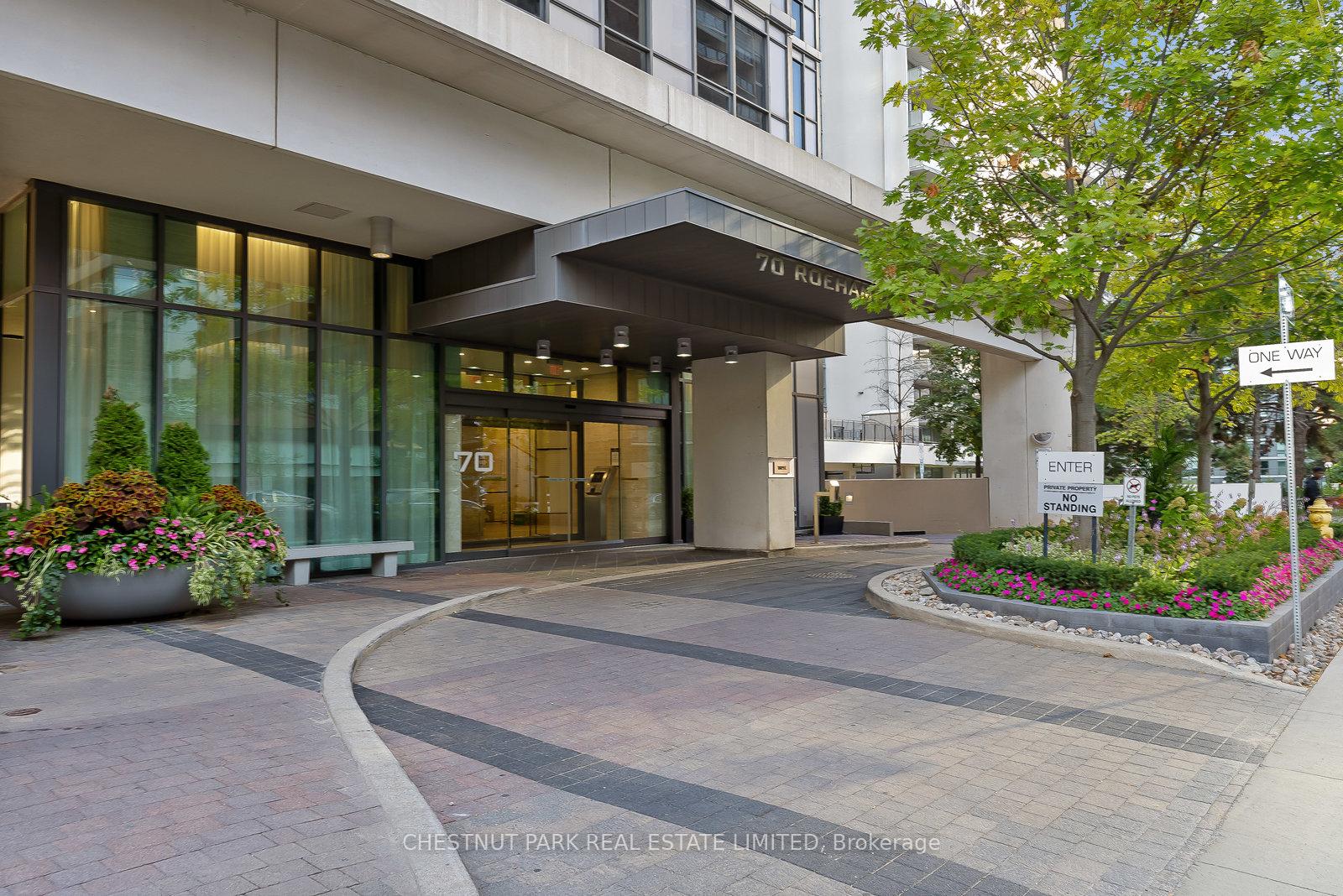 Front of Unit 719, 70 Roehampton Avenue