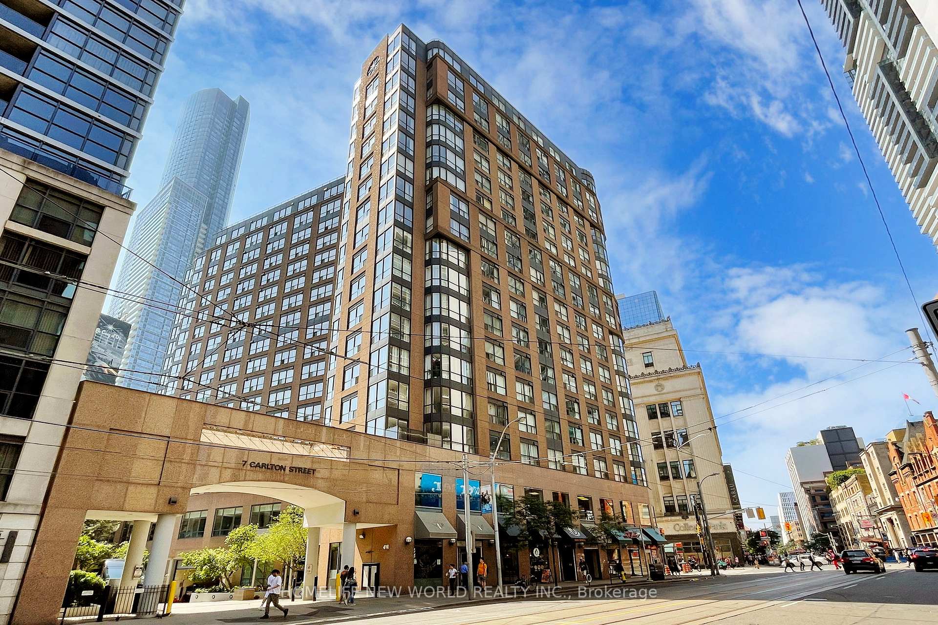 Front of Unit 1206, 7 Carlton Street