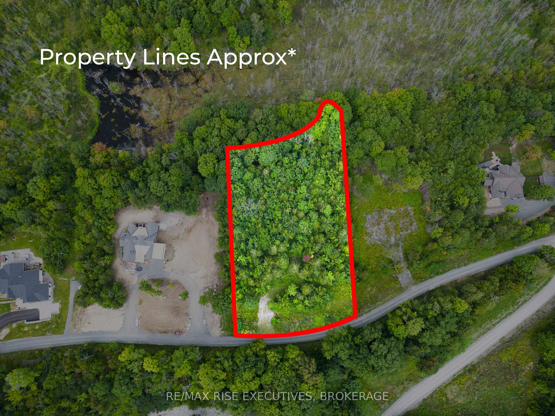Front of LOT 9 Balsam Lane