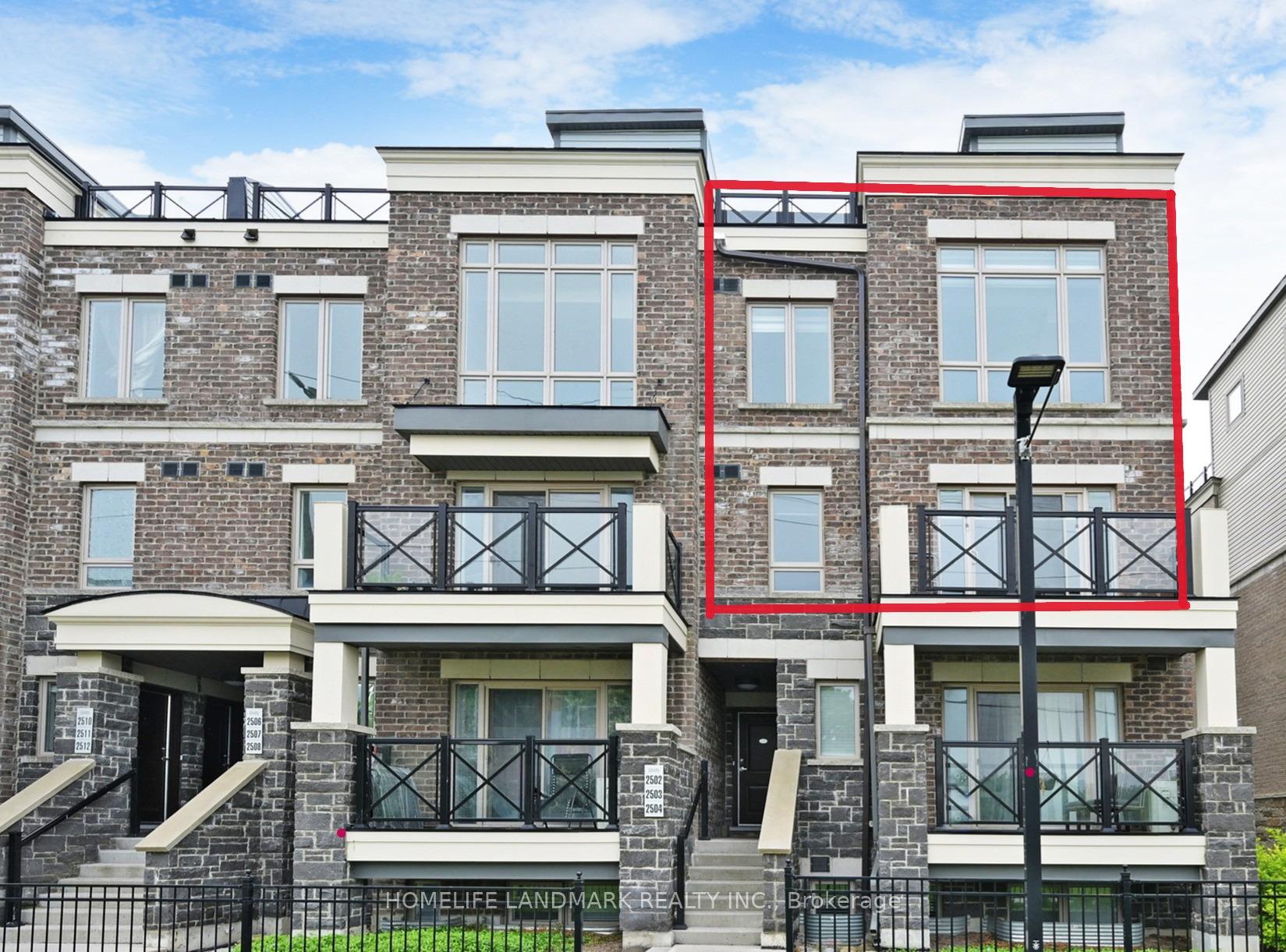 Front of Unit 2503, 30 Westmeath Lane