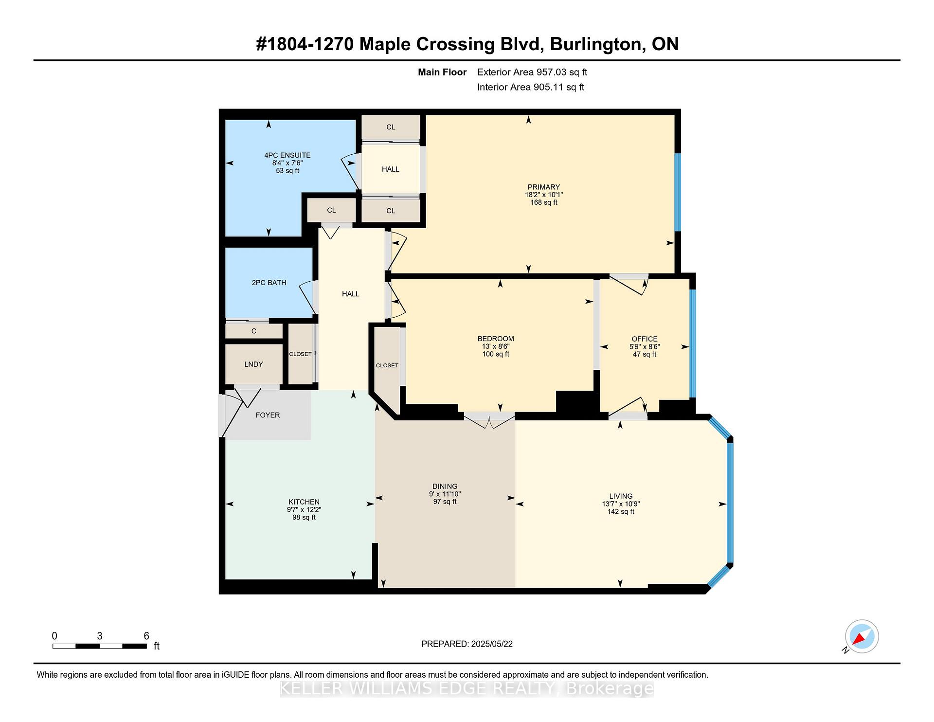 Photo 23 of Unit 1804, 1270 Maple Crossing Boulevard, Burlington, Brant — HOMEH