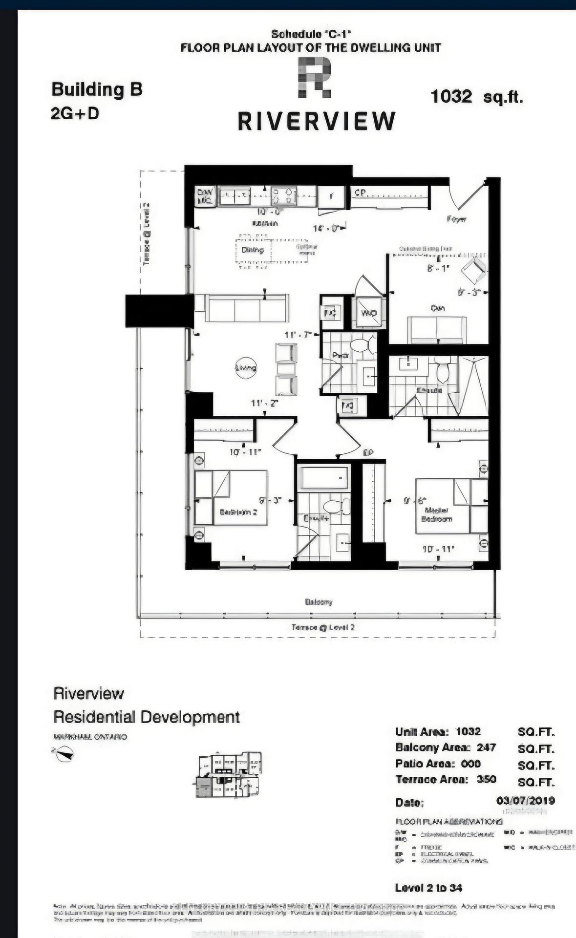 Photo 6 of Unit 1808, 18 Water Walk Drive, Markham, Unionville — HOMEH
