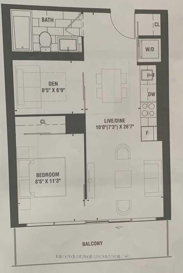 Front of Unit 330, 138 Downes Street