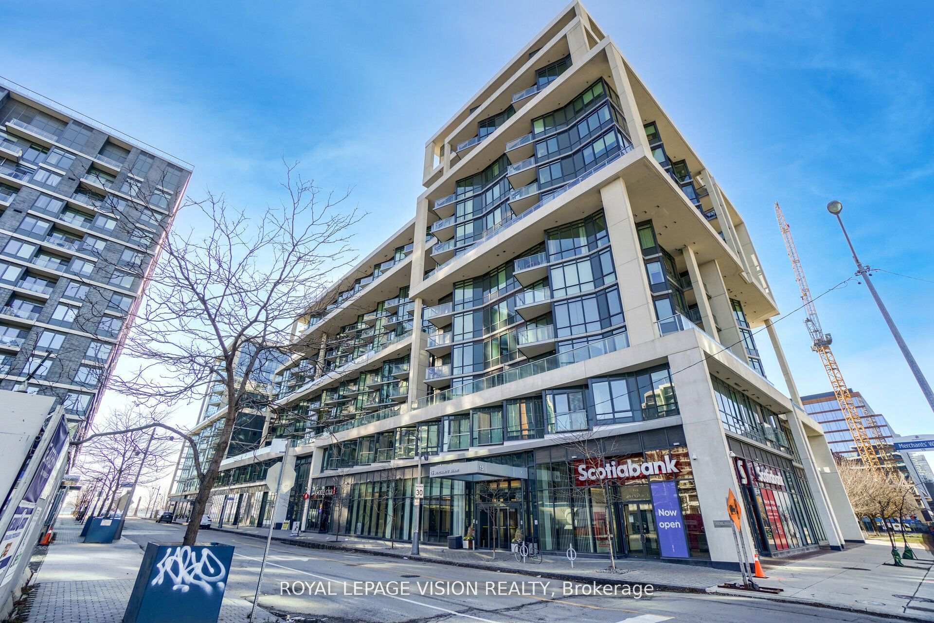 Front of Unit 306, 15 Merchants' Wharf