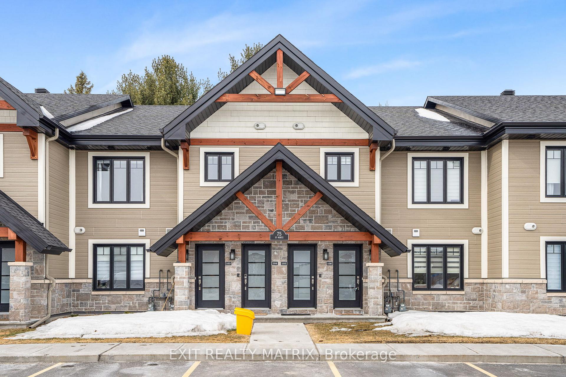 Photo 1 of Unit 104, 75 St-Moritz Trail, Embrun — HOMEH