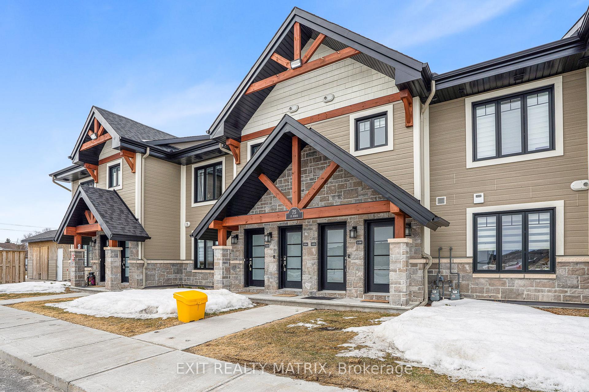 Photo 2 of Unit 104, 75 St-Moritz Trail, Embrun — HOMEH