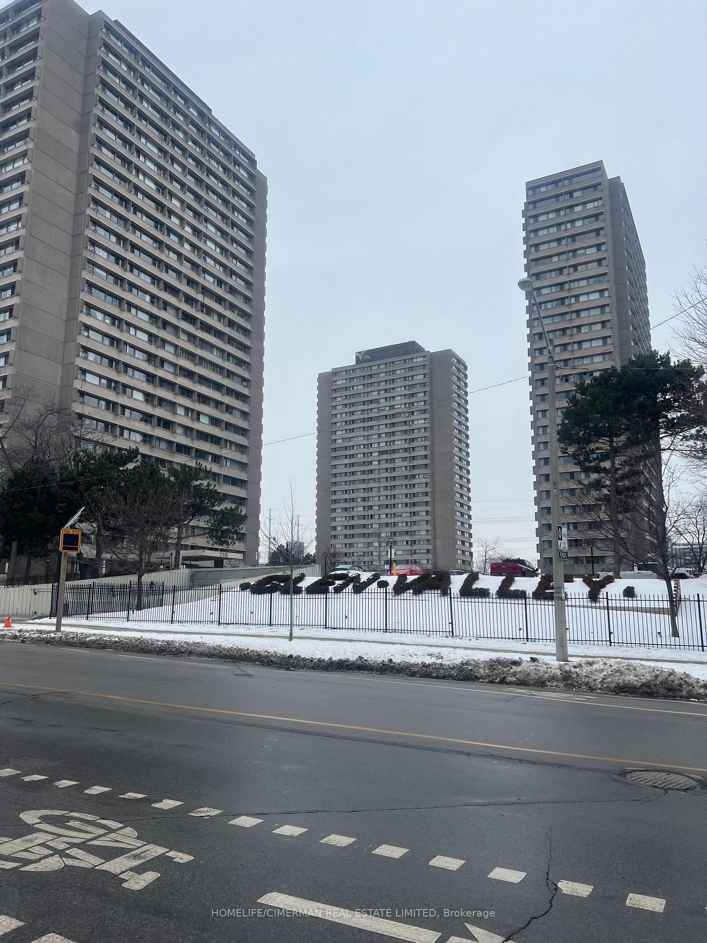 Front of Unit 2506, 715 Don Mills Road