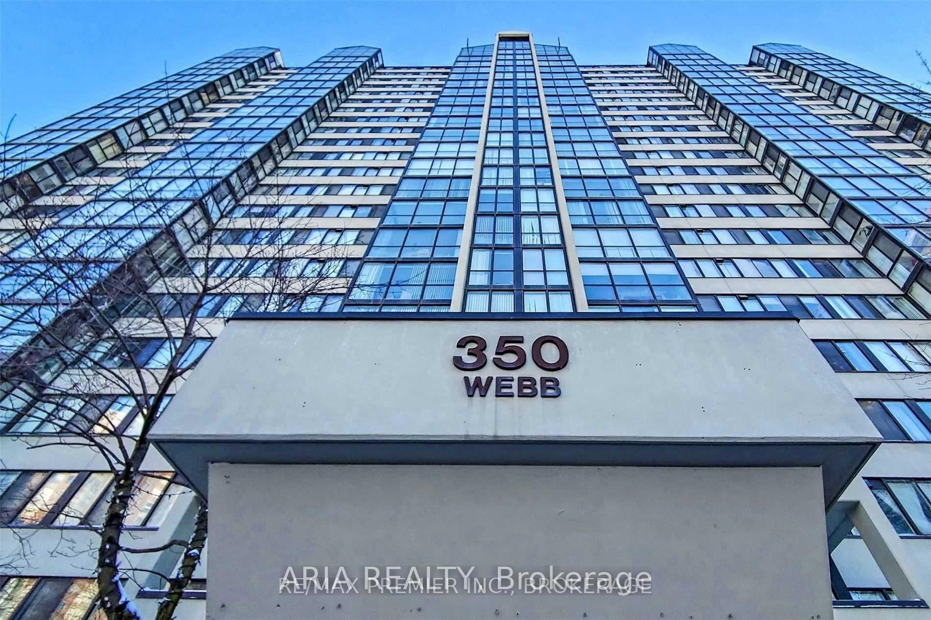 Front of Unit 1401, 350 Webb Drive
