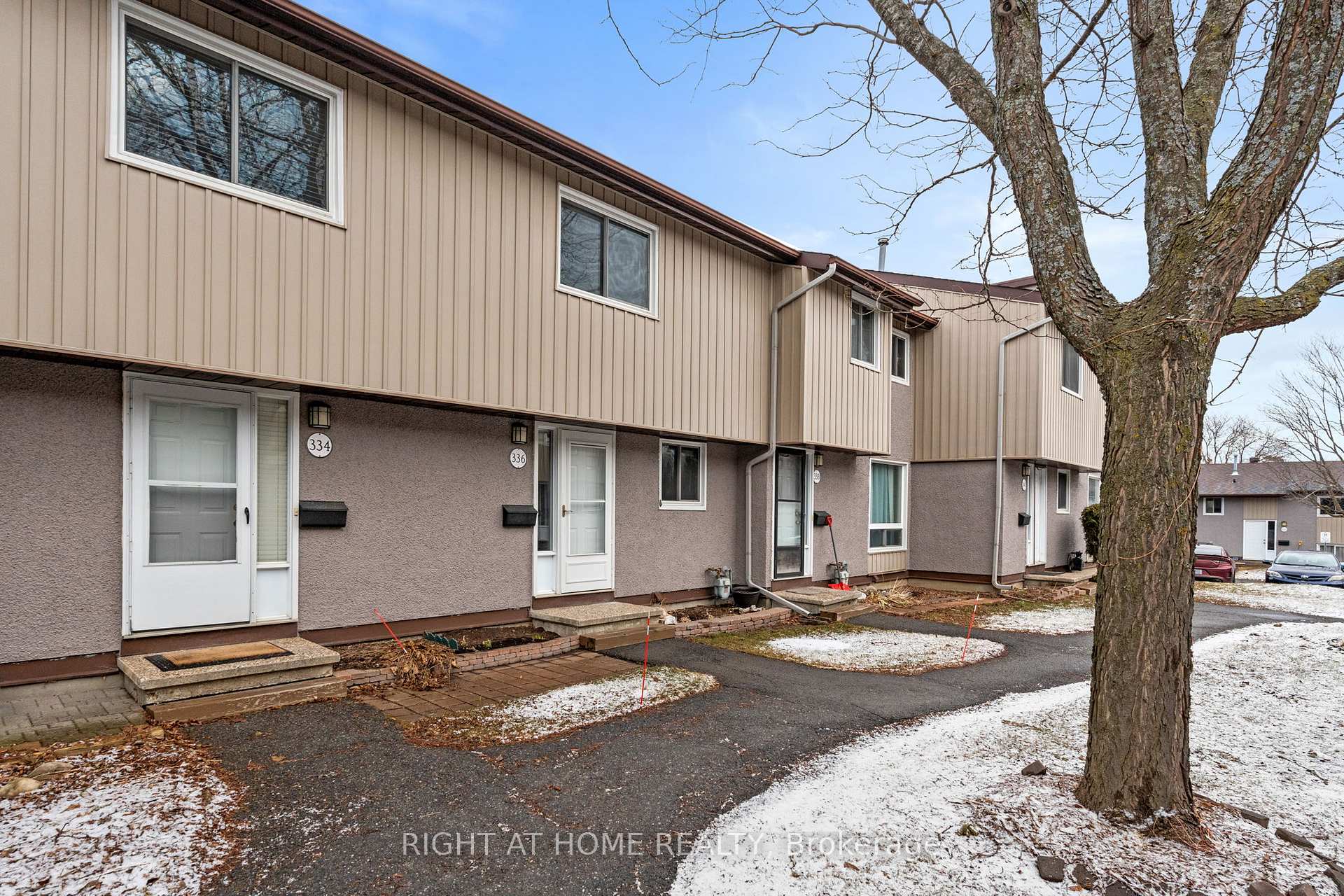 Front of 336 Woodfield Drive