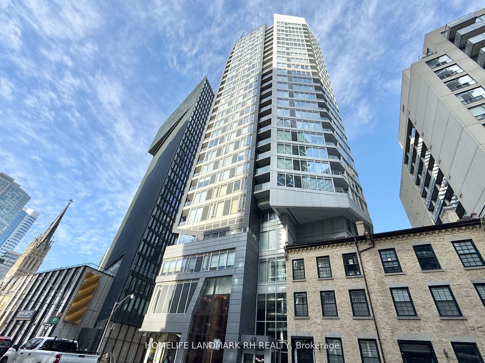 Front of Unit 1107, 68 Shuter Street