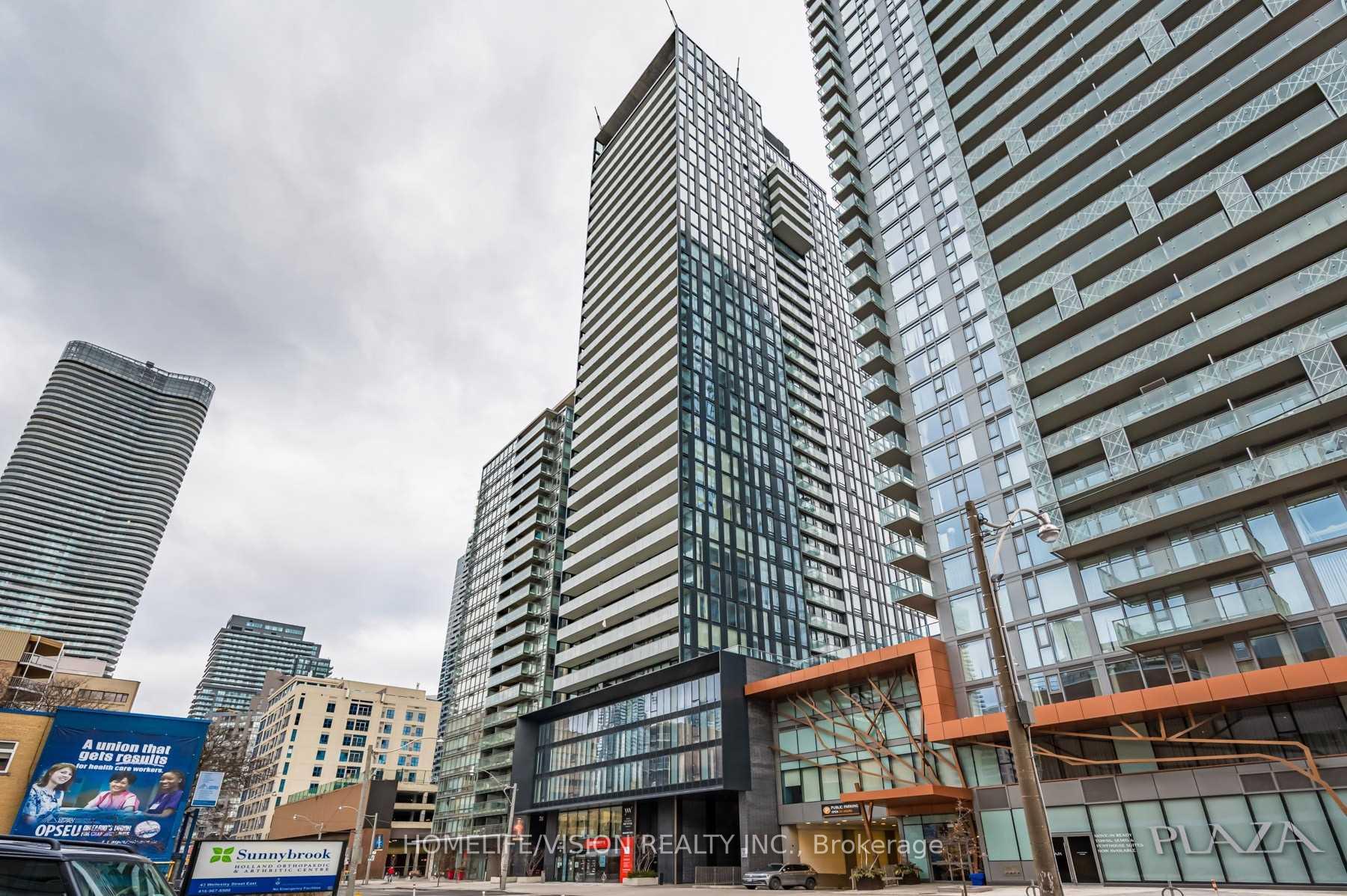 Front of Unit 301, 28 Wellesley Street E